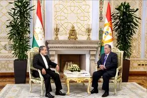 دیدار عراقچی با رئیس‌جمهور تاجیکستان