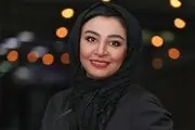 مه‌لقا باقری با لباس عروس قشنگ/ عکس