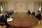 دیدار قالیباف با الهام علی‌ اف 