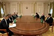 دیدار قالیباف با الهام علی‌ اف 