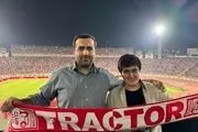 ببینید واکنش پسر پزشکیان از قهرمانی تراکتورسازی تبریز 