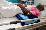 حمله و درگیری با معلمان و دانش آموزان محله نیایش+عکس مدیر مجروح