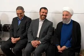 دیدار نوروزی چهره‌های دولتی و سیاسی با حسن روحانی 
