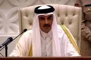 امیر قطر به پزشکیان پیام داد 