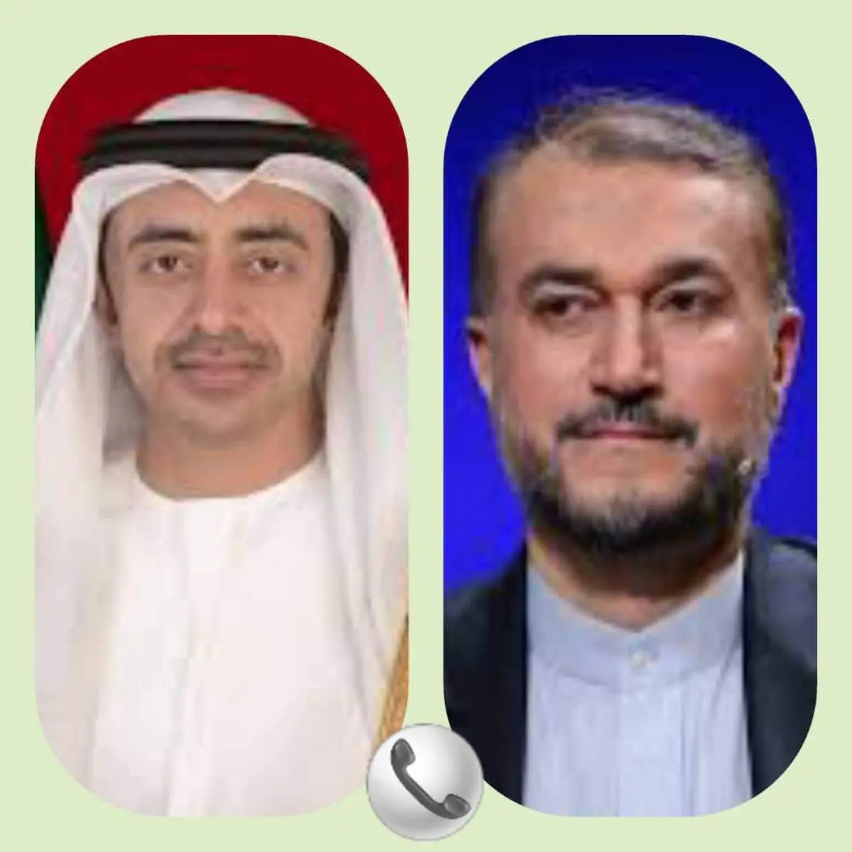 امیرعبداللهیان با همتای اماراتی گفتگو کرد