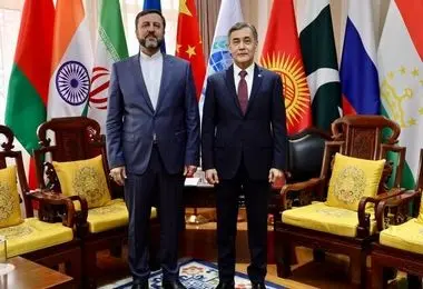 رایزنی دیپلمات ارشد ایرانی با دبیرکل سازمان شانگهای 