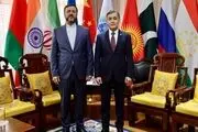 رایزنی دیپلمات ارشد ایرانی با دبیرکل سازمان شانگهای 