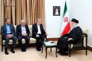 «زیاد النَخاله» و هیأت همراه با رهبر معظم انقلاب دیدار کردند