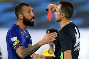 بیژن حیدری داوری بازی تراکتور-پرسپولیس در جام حذفی