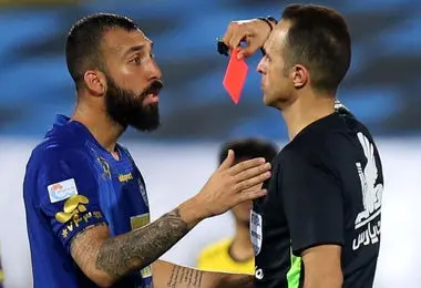 بیژن حیدری داوری بازی تراکتور-پرسپولیس در جام حذفی