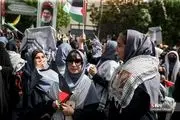 تصاویری از تجمع مردم تهران در میدان فلسطین + ببینید 