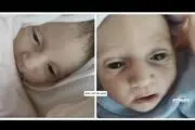 شهادت یک دختر بچه شیرخوار بر اثر سرما + عکس