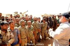پوشش متفاوت سردار قاآنی در سوریه + ببینید 