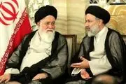 تصویری از علم الهدی در مراسم چهلم ابراهیم رئیسی/ سردار حاجی زاده هم بود