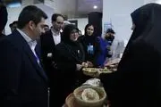 بازدید سخنگوی دولت از نمایشگاه دستاوردهای سمن‌های کشور در تبریز