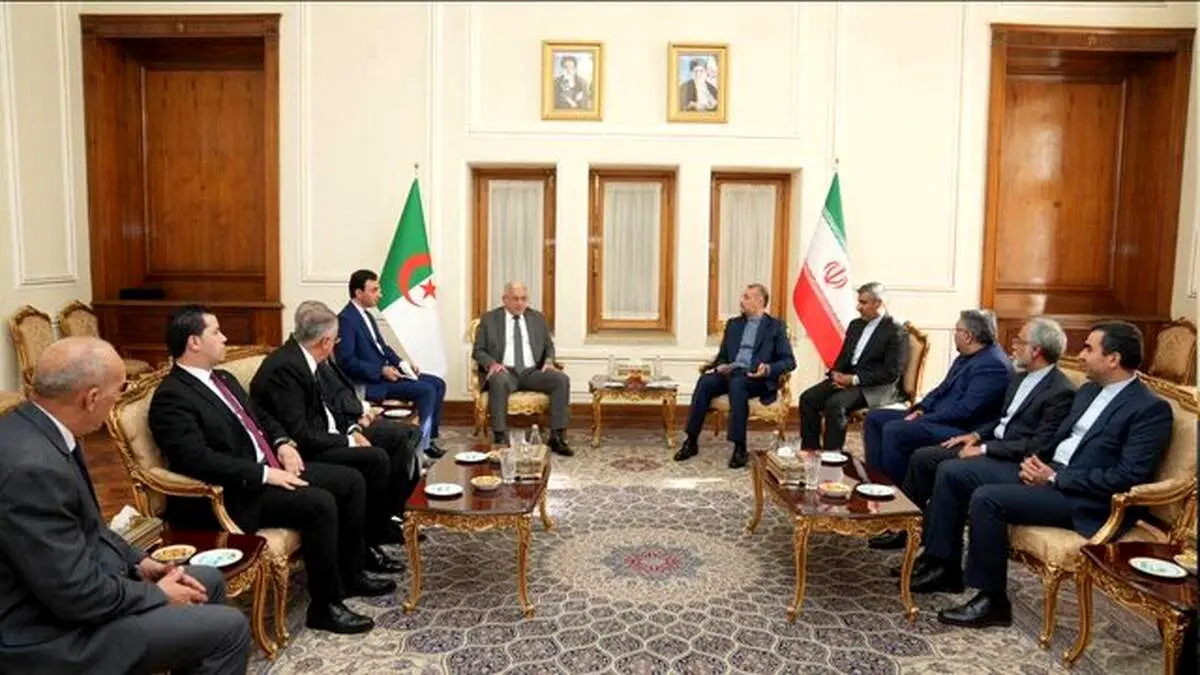جزییات دیدار رئیس مجلس ملی مردمی الجزایر با امیرعبداللهیان