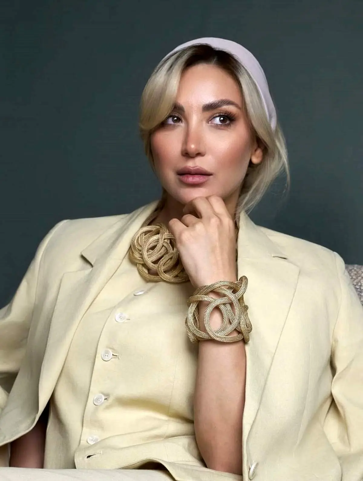 میهمانی هندی همسر بهرام رادان با بازیگر تاسیان/ عکس