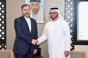 دیدار دیپلمات ارشد ایرانی با مقام اماراتی  