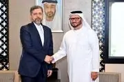 دیدار دیپلمات ارشد ایرانی با مقام اماراتی  