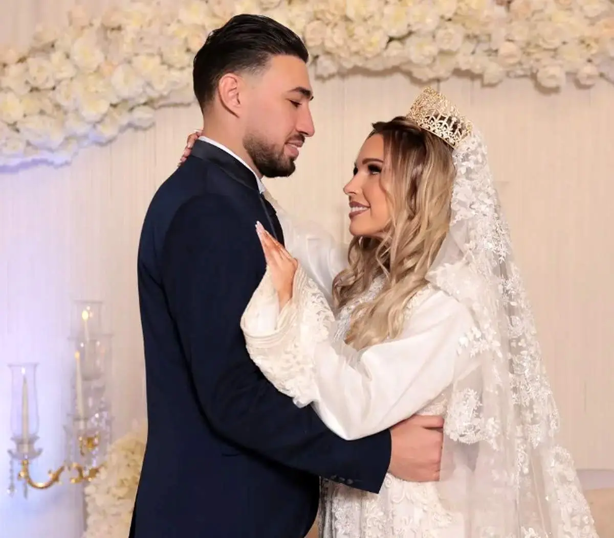 تصاویری از عروسی باشکوه منیر الحدادی