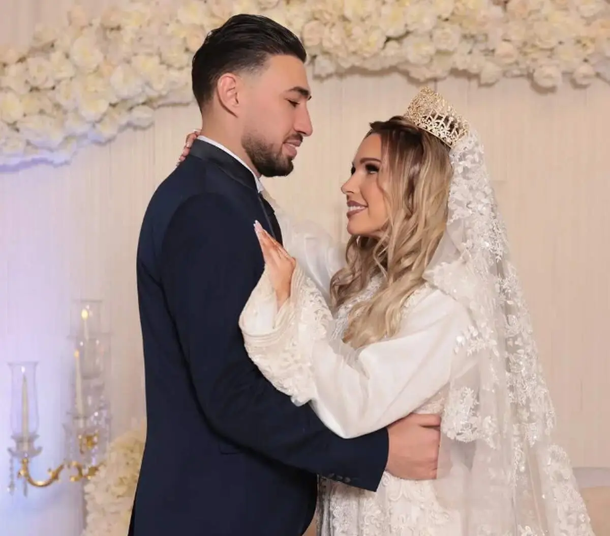 تصاویری از عروسی باشکوه منیر الحدادی