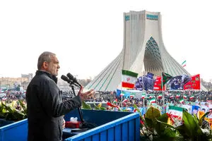  صداوسیما سخنرانی ۲۲ بهمن پزشکیان را سانسور کرد!