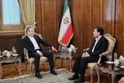 دیدار دبیر شورای راهبردی روابط خارجی با وزیر امور خارجه