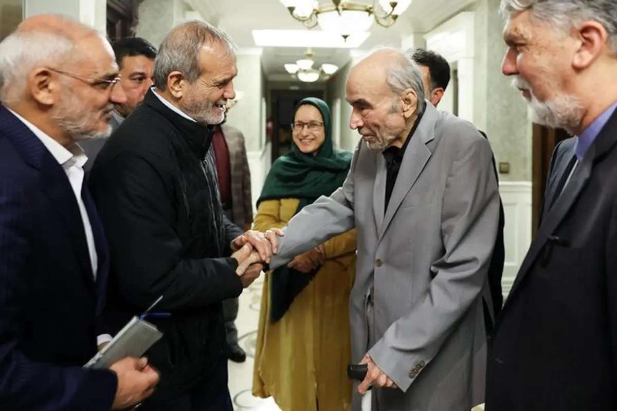 پزشکیان به دیدار داوری اردکانی رفت