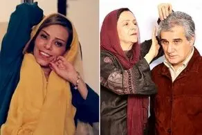 عکس‌های جنجالی| سر پیری و معرکه‌گیری بازیگر معروف سینمای ایران با زن جدید و جوانش!/ مهدی هاشمی چرا این کار را کرد؟