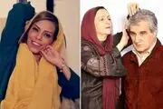 عکس‌های جنجالی| سر پیری و معرکه‌گیری بازیگر معروف سینمای ایران با زن جدید و جوانش!/ مهدی هاشمی چرا این کار را کرد؟