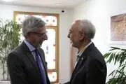 دیدار سفیر فرانسه با علی اکبر صالحی 