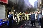 آخرین تصویر از شهید آتش نشان قبل از ورود به ساختمان بهار + عکس