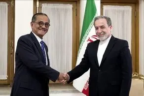 خداحافظی سفیر اندونزی با عراقچی