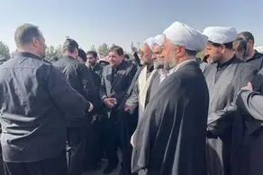 مراسم خاکسپاری سردار شهید حاجی زاده برگزار شد 