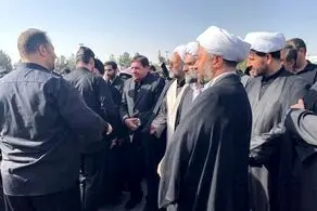 مراسم خاکسپاری سردار شهید حاجی زاده برگزار شد 