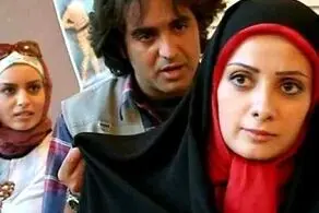 تیپ و استایل زننده بازیگر زن صداوسیما با شلوار بسیار تنگ و چسبان!/ کشف حجاب کامل با قیافه خندان!+ عکس