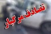مرگ غم انگیز راننده تویوتا در بزرگراه حکیم تهران به دلیل عدم استفاده از مثلث خطر