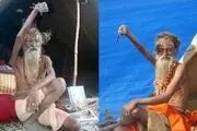 کار عجیب و باورنکردنی این مرد با دست راستش! + عکس