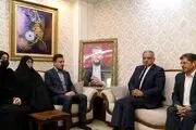 وزیر فرهنگ لبنان به منزل حسین امیرعبداللهیان رفت + عکس 