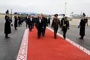 وزیر دفاع به بلاروس رفت