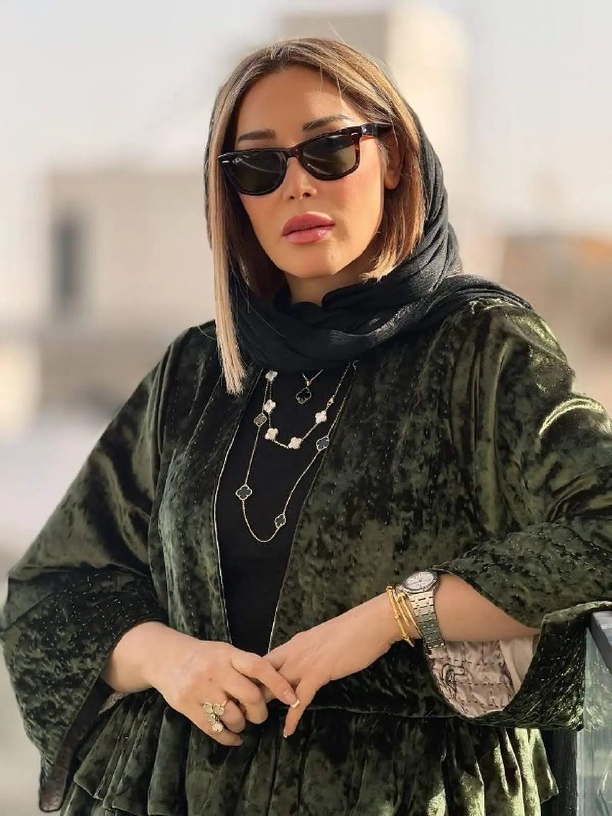 مدلینگ خیره کننده سارا منجزی‌پور/ تصاویر