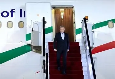 پزشکیان وارد تهران شد 