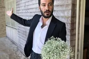  نوید محمدزاده با گوشواره و گردنبند عجیب؛ من ویزایم را گرفتم!/ فیلم