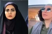 بازیگر چادری معروف صداوسیما کم حجاب شد!/ روسری هنرمند زن سریال بچه مهندس را باد برد!+ فیلم