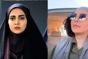 بازیگر چادری معروف صداوسیما کم حجاب شد!/ روسری هنرمند زن سریال بچه مهندس را باد برد!+ فیلم
