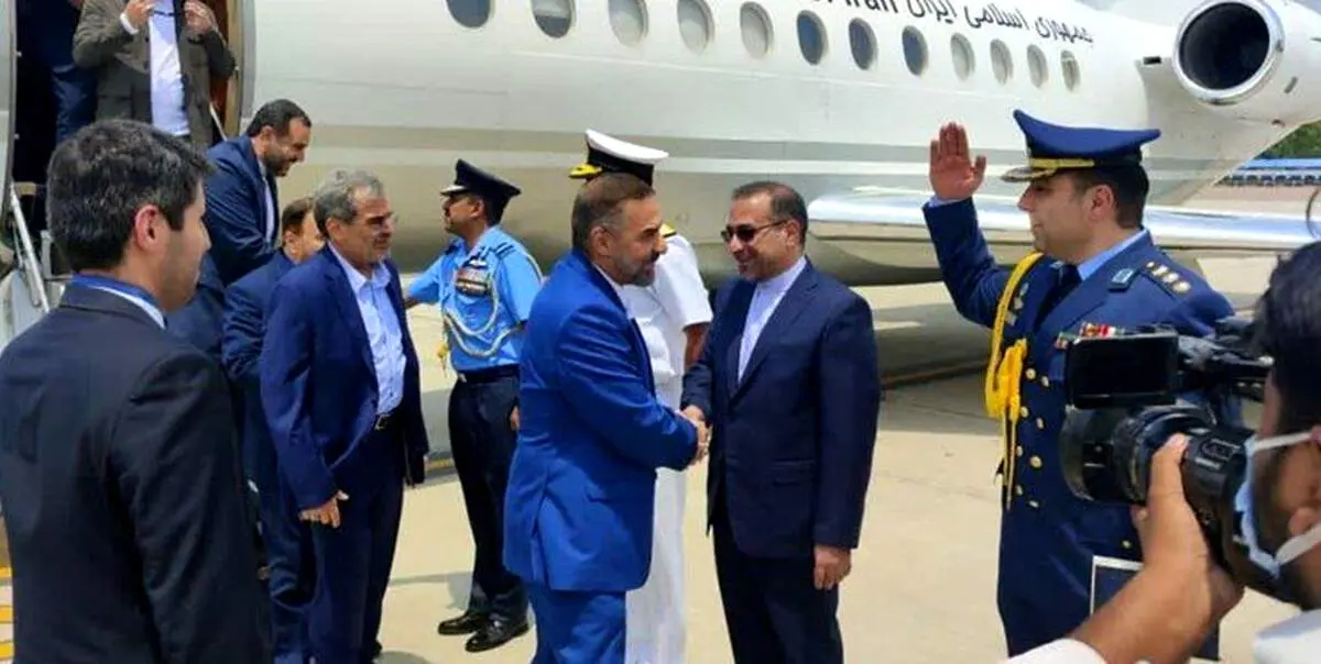 چرا وزیر دفاع به هند رفت؟+عکس 