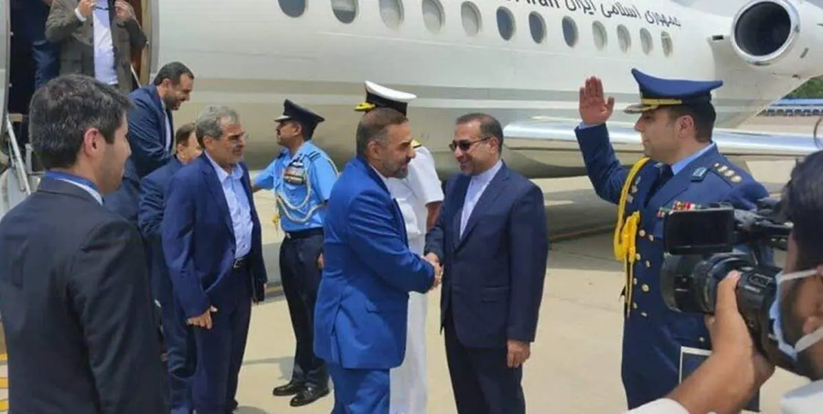 چرا وزیر دفاع به هند رفت؟+عکس 