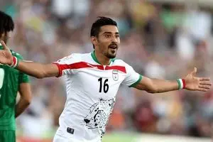 سلفی رضا گوچی با اسطوره رئال مادرید