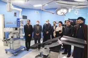 قالیباف از بیمارستان در حال ساخت نور در قم بازدید کرد