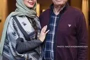 عکس جذاب از غلامرضا نیکخواه و دخترش نیلوفر